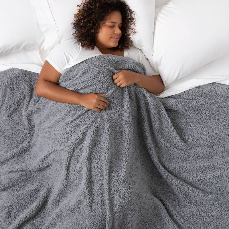 Sherpa weighted blanket online 15 lbs