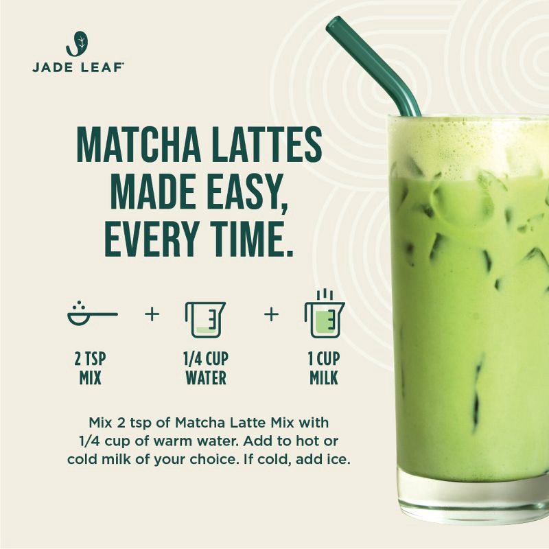 slide 4 of 6, Jade Leaf Matcha Jade Leaf Organic Japanese Matcha Latte Mix - 5.3oz, 5.3 oz