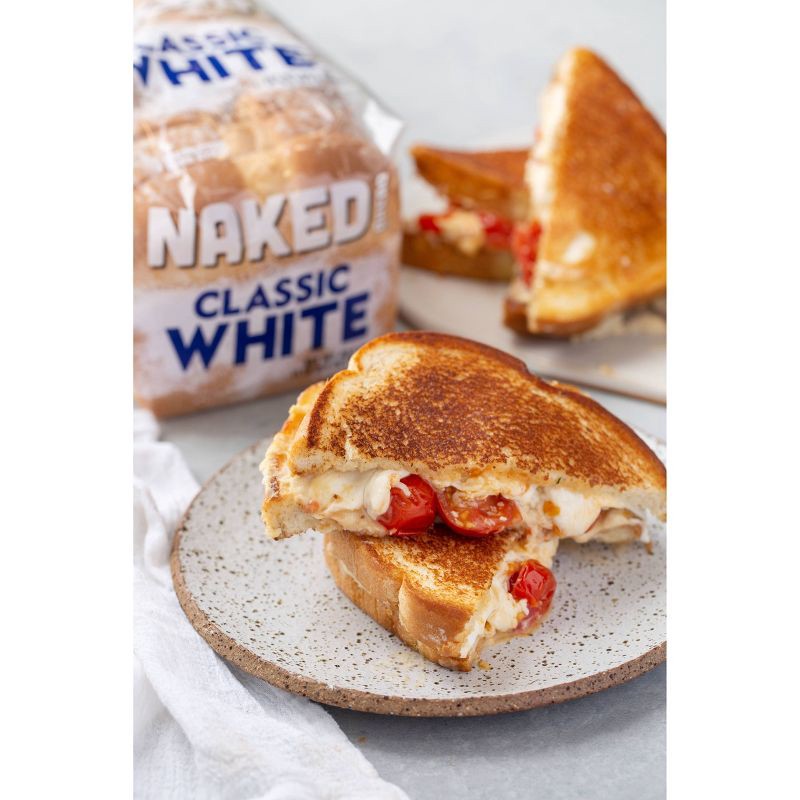 slide 3 of 3, Franz Naked Bread Classic White Sandwich Bread - 22.5oz, 22.5 oz