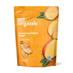 Organic Dried Unsweetened Mango Snacks - 4oz - Good & Gather™
