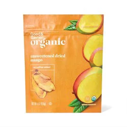 Organic Dried Unsweetened Mango Snacks - 4oz - Good & Gather™