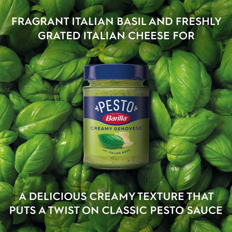 slide 3 of 8, Barilla Classic Genovese Pesto Sauce - 6.2oz, 6.2 oz