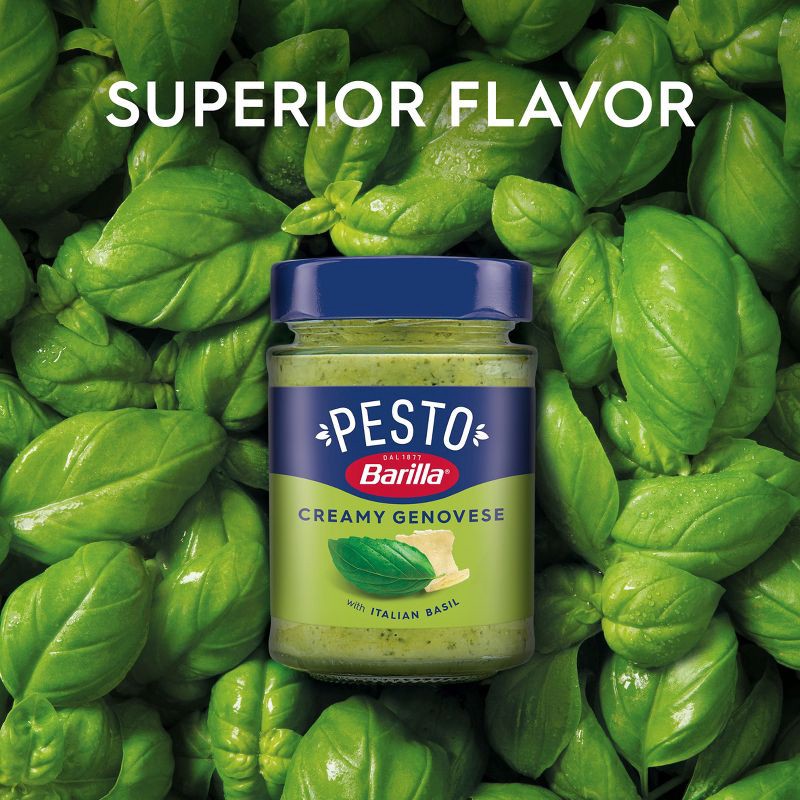 slide 3 of 8, Barilla Classic Genovese Pesto Sauce - 6.2oz, 6.2 oz