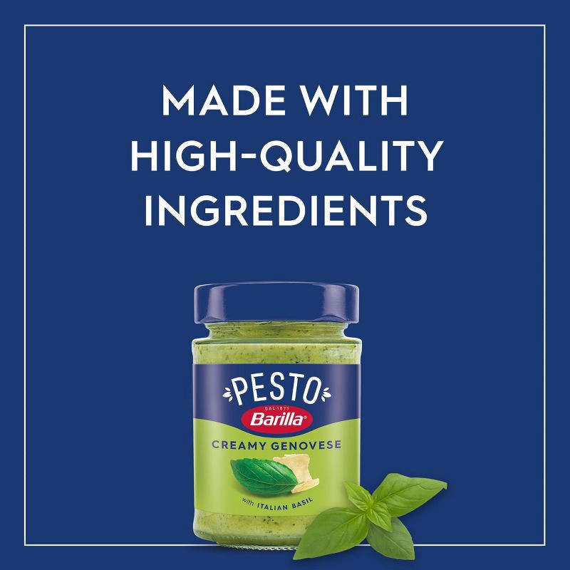 slide 5 of 8, Barilla Classic Genovese Pesto Sauce - 6.2oz, 6.2 oz