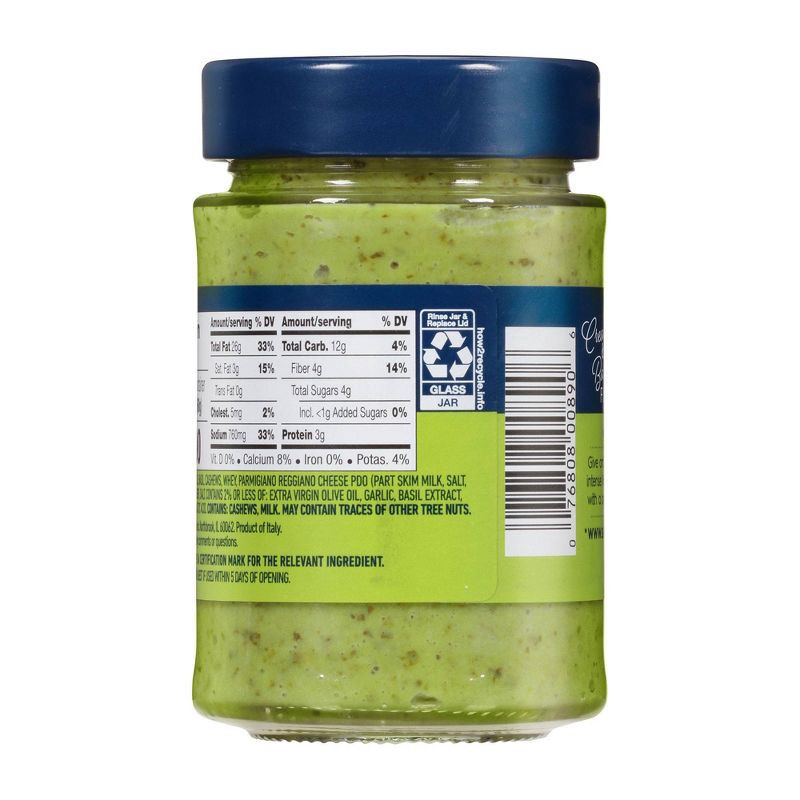 slide 8 of 8, Barilla Classic Genovese Pesto Sauce - 6.2oz, 6.2 oz