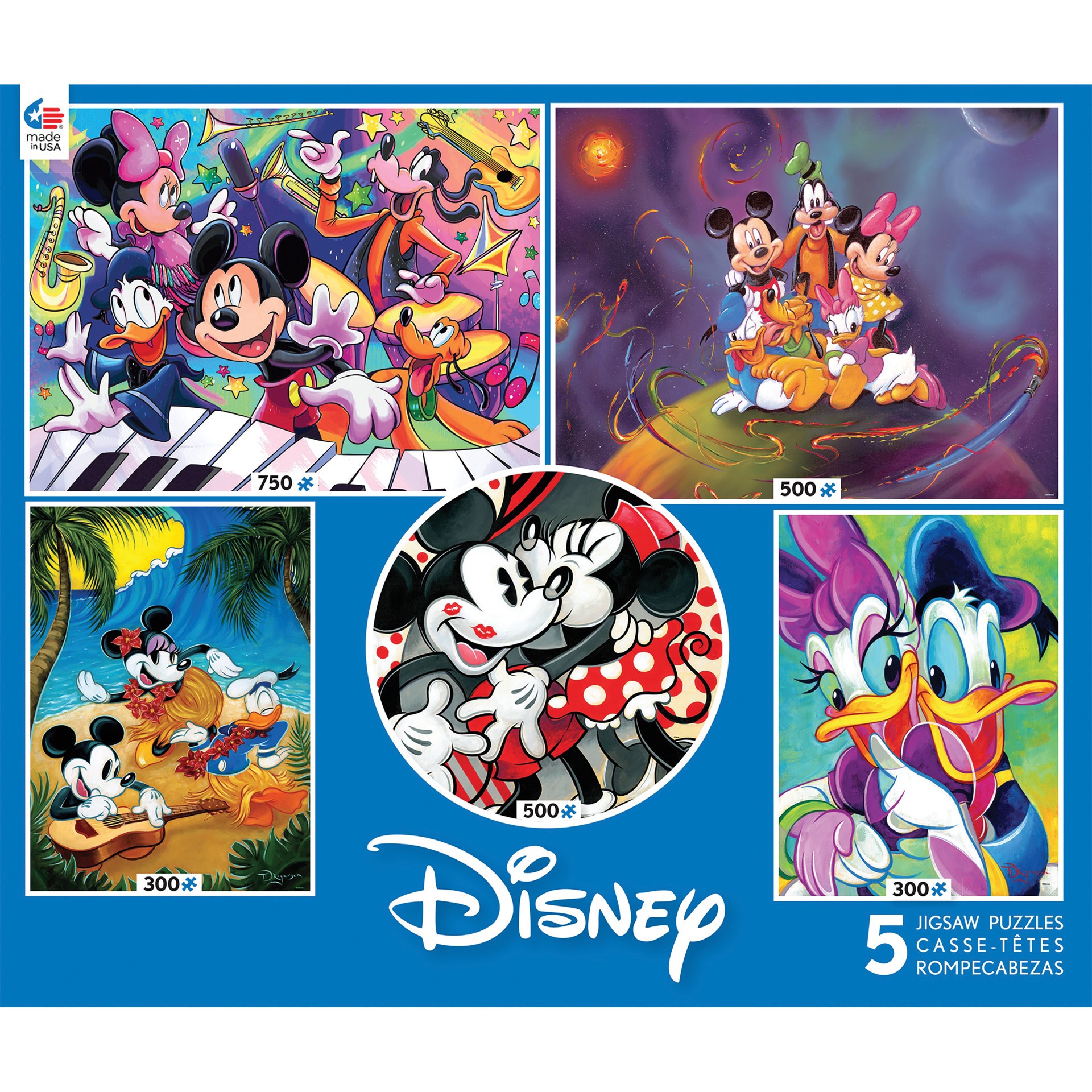 slide 2 of 4, Ceaco Assorted Ceaco Disney 5 In 1 Puzzle, includes one 5 in1 puzzle