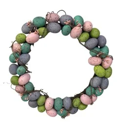 Holiday Home® Easter 2-Layer Easter Egg Wreath