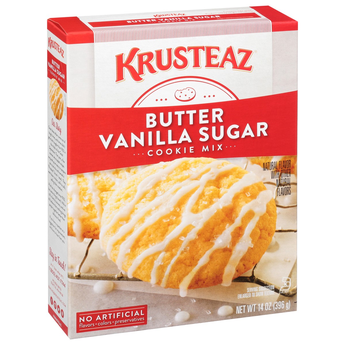 slide 10 of 13, Krusteaz Cookie Mix, 14 oz