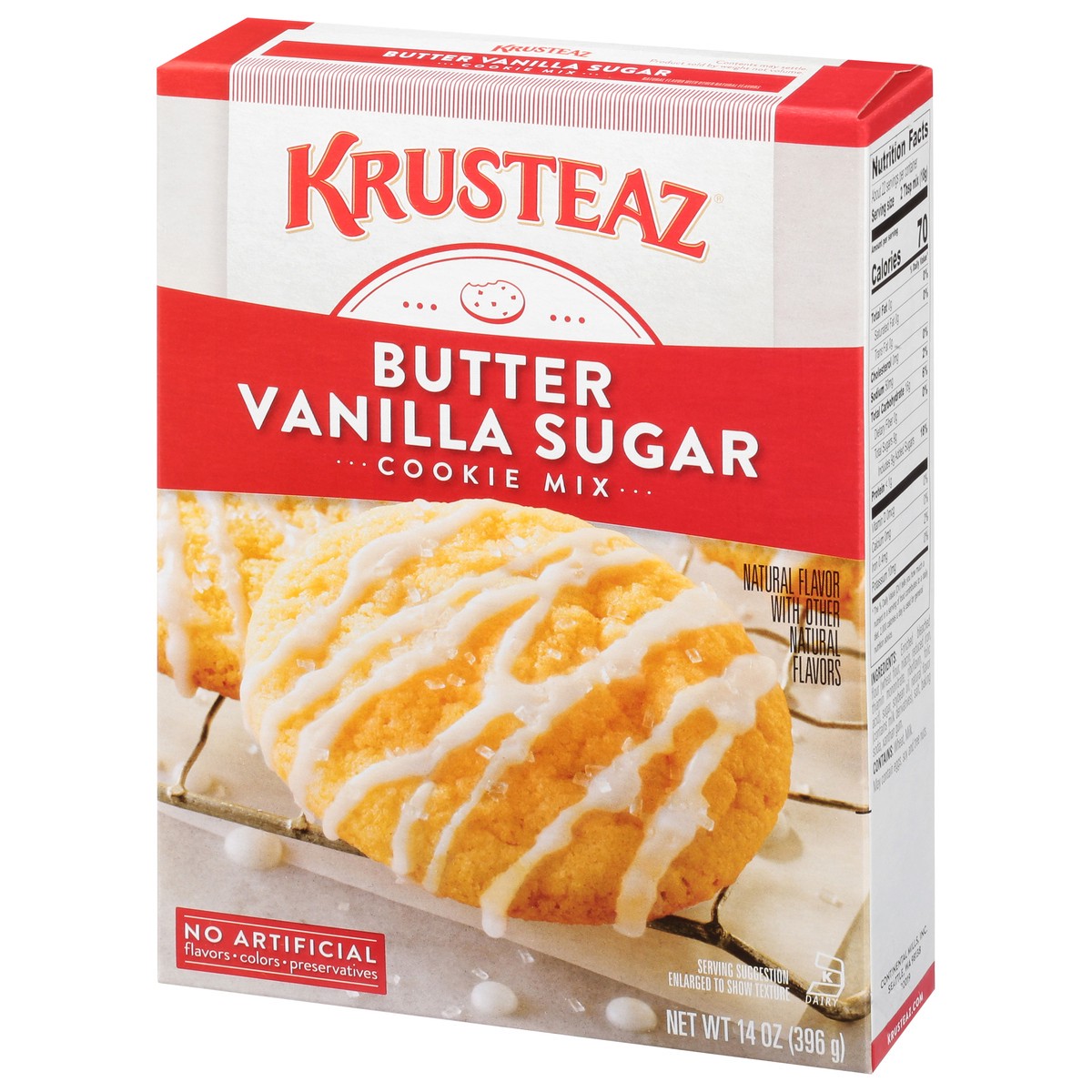 slide 13 of 13, Krusteaz Cookie Mix, 14 oz