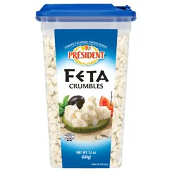 Président Feta Cheese Crumbled 24 oz