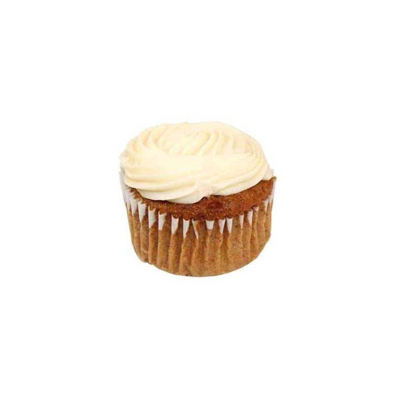 slide 2 of 5, Just Desserts Classic Carrot Cupcake - 4.4oz, 4.4 oz