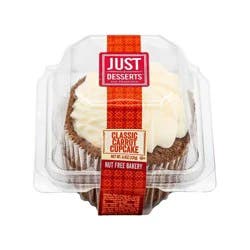 Just Desserts Classic Carrot Cupcake - 4.4oz