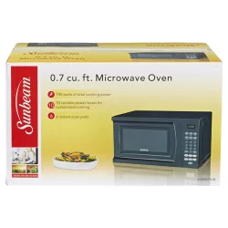 Sunbeam 700 W Microwave  Armstrong Family Estate Services