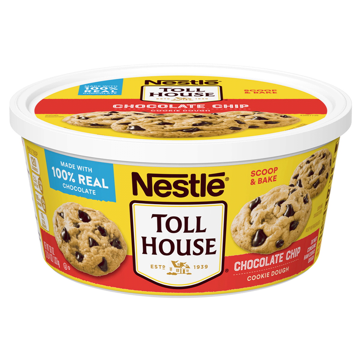 slide 1 of 1, Nestlé Cookie Dough, 36 oz