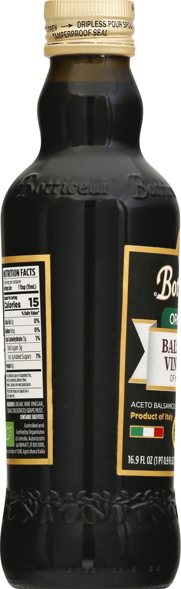 slide 7 of 9, Botticelli Organic of Modena Balsamic Balsamic Vinegar of Modena 16.9 oz, 16.9 fl oz