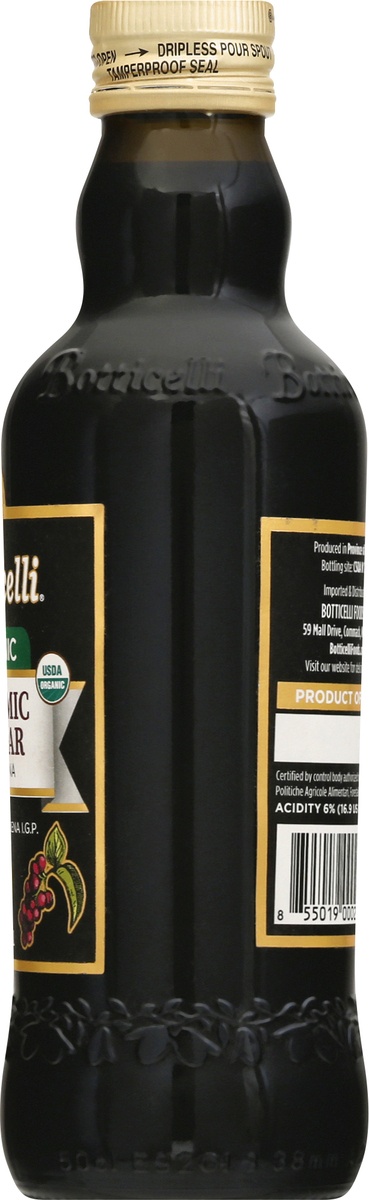 slide 8 of 9, Botticelli Organic of Modena Balsamic Balsamic Vinegar of Modena 16.9 oz, 16.9 fl oz