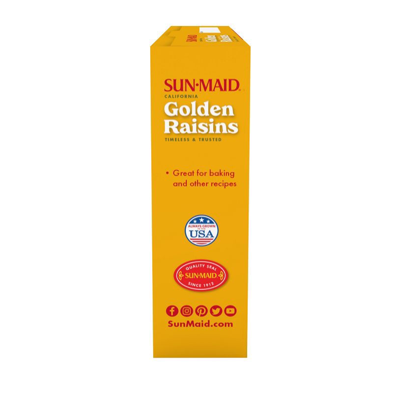 slide 4 of 9, Sun-Maid California Golden Raisins Bag-in-a-Box - 12oz, 12 oz