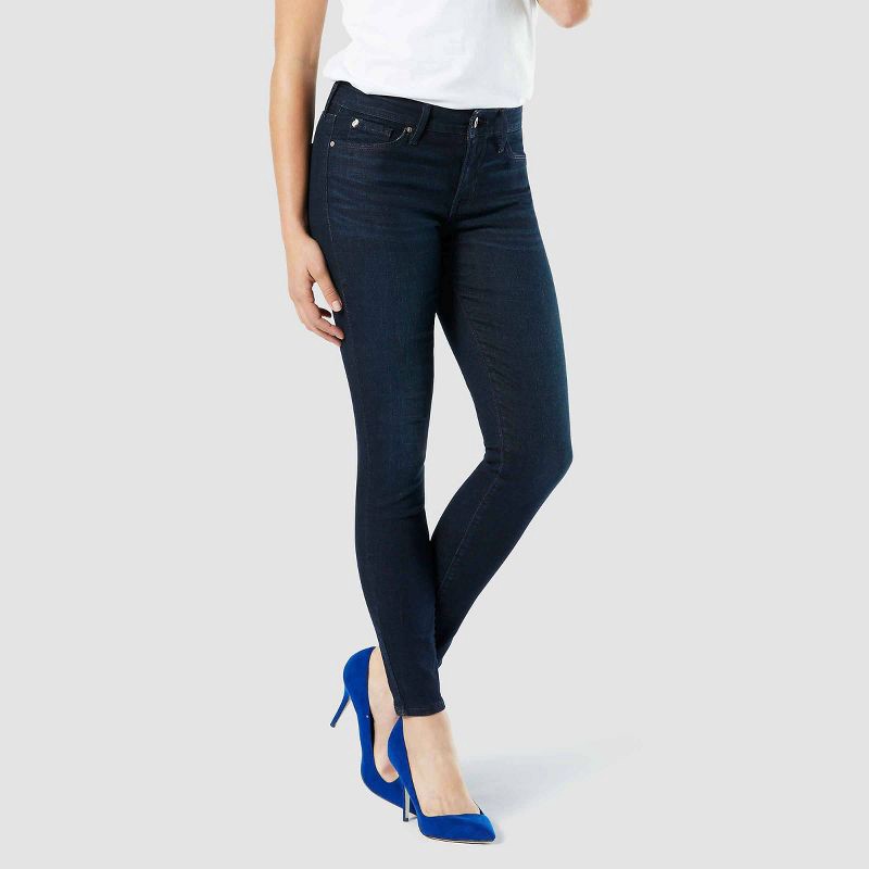 slide 1 of 3, DENIZEN from Levi's DENIZEN® from Levi's® Women's Mid-Rise Skinny Jeans - Blue Empire 2, 1 ct