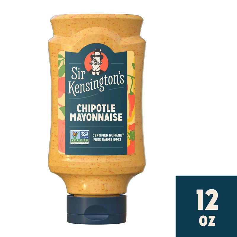 slide 1 of 7, Sir Kensington's Chipotle Mayonnaise - 12 fl oz, 12 fl oz