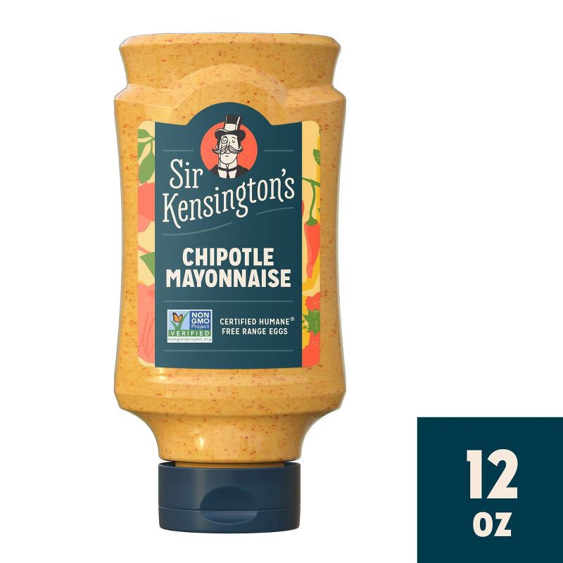 slide 1 of 10, Sir Kensington's Chipotle Mayonnaise - 12 fl oz, 12 fl oz