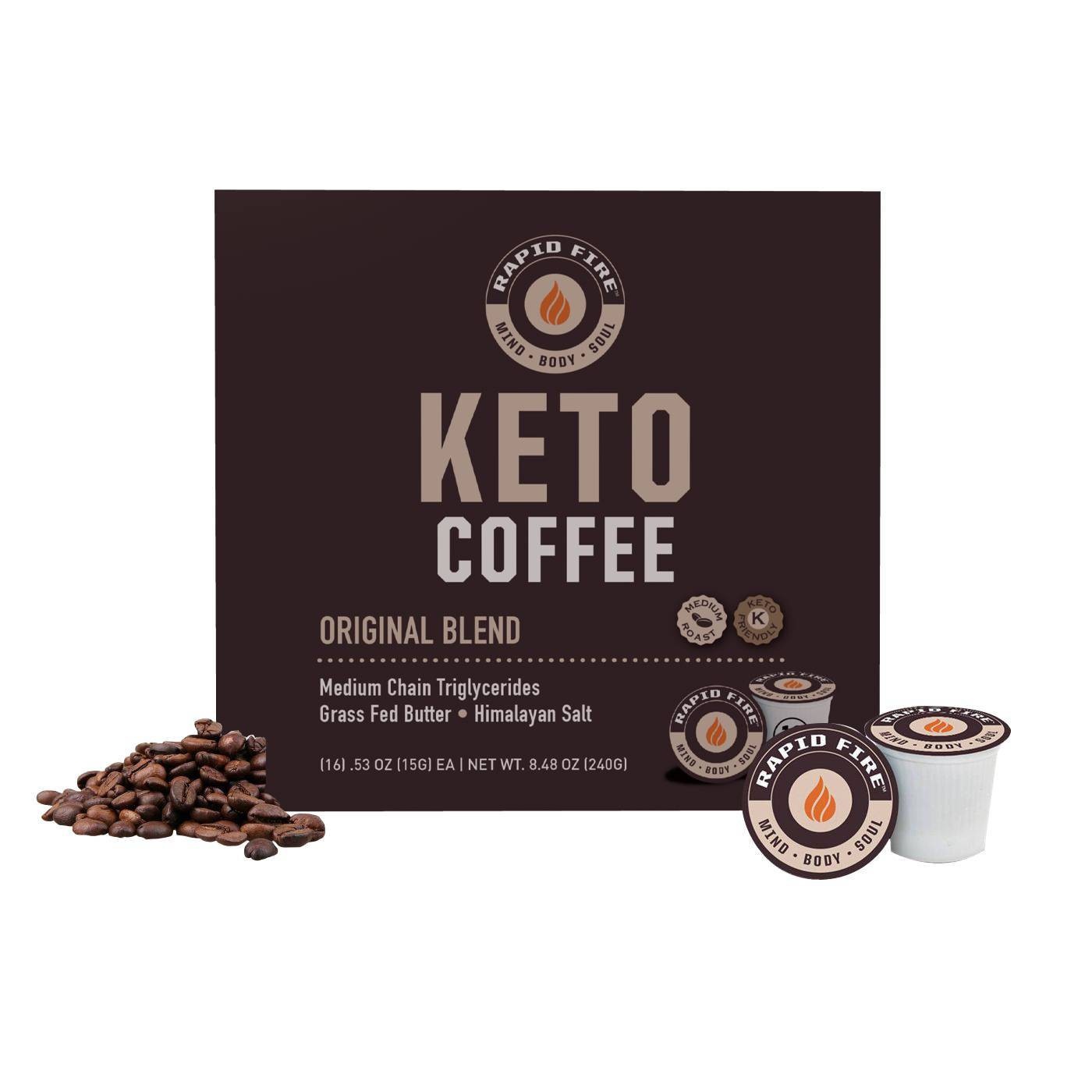 slide 1 of 6, Rapid Fire Coffee Original Light Roast Coffee Pods, 16 ct