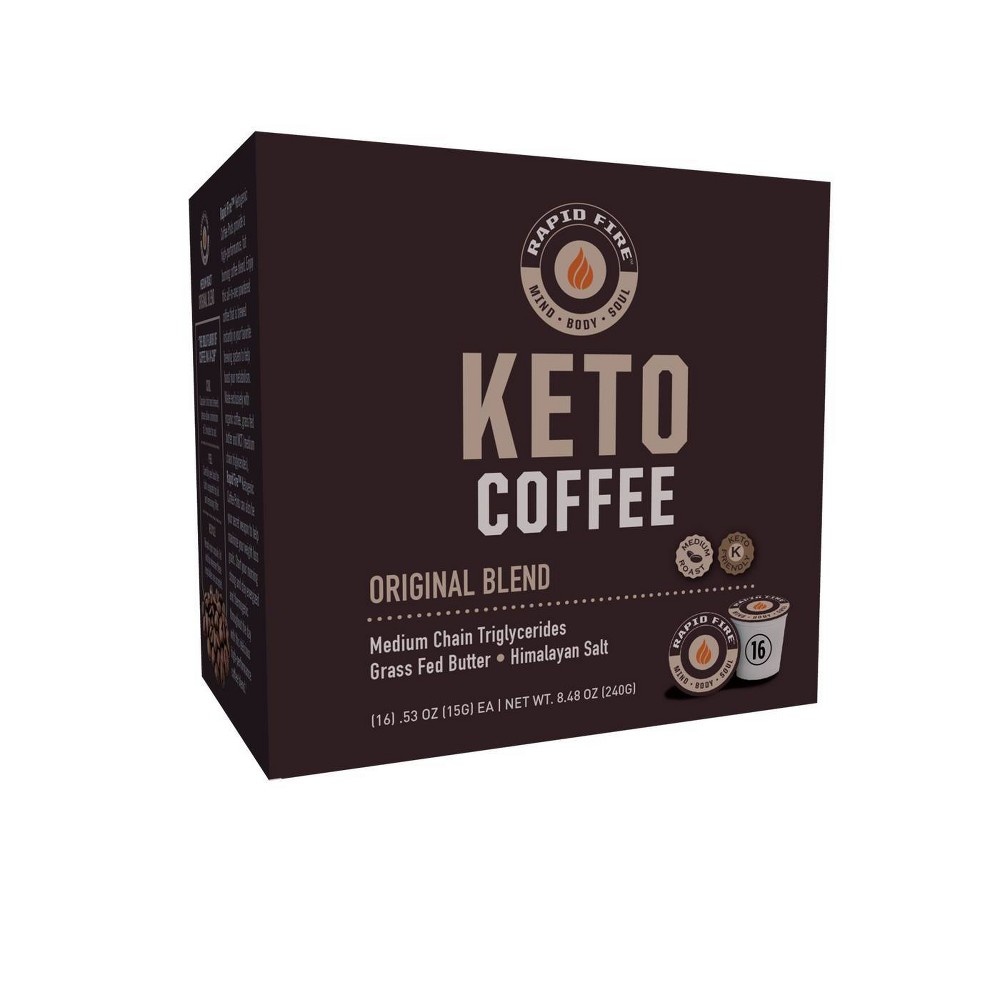 slide 4 of 6, Rapid Fire Coffee Original Light Roast Coffee Pods, 16 ct