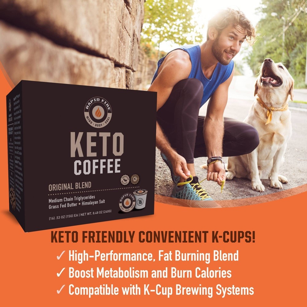 slide 6 of 6, Rapid Fire Coffee Original Light Roast Coffee Pods, 16 ct