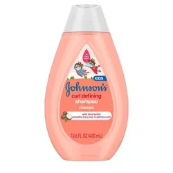 Johnson's Kids Curl-Defining Shampoo, Shea Butter, for Toddler's Hair - 13.6 fl oz