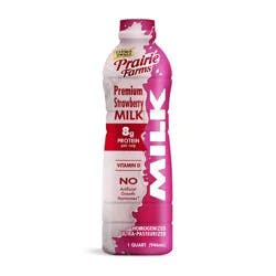 Prairie Farms Premium Strawberry Milk UHT - 1qt