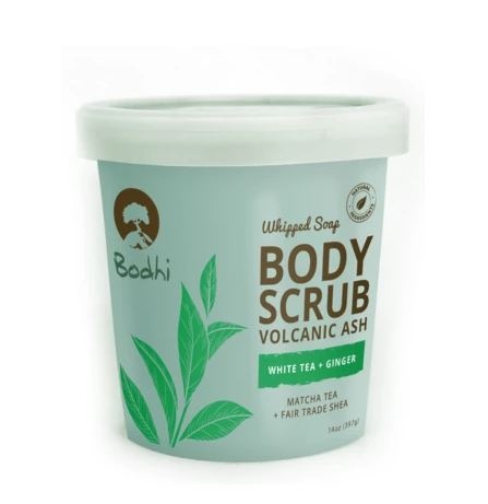 slide 1 of 1, Bodhi White Tea & Ginger Whipped Body Scrub, 14 oz