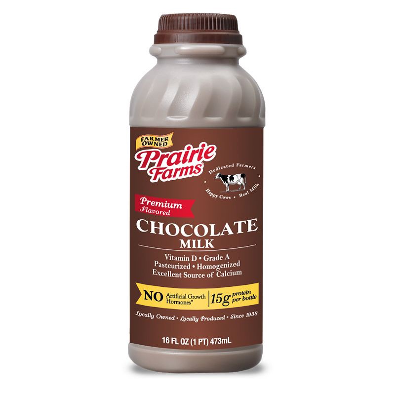 slide 1 of 6, Prairie Farms Premium Chocolate Milk UHT - 16 fl oz, 16 fl oz