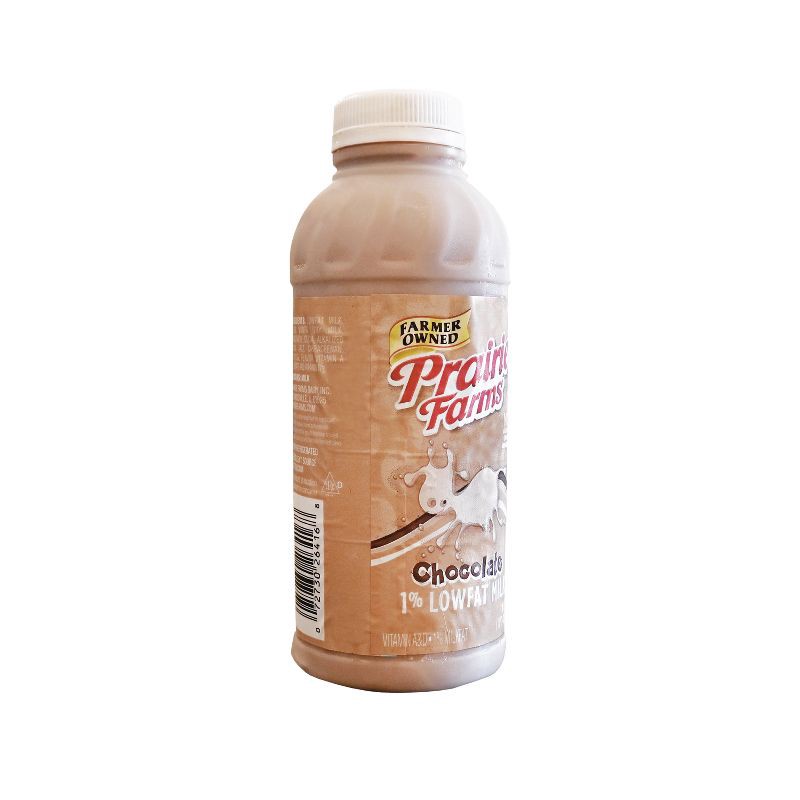 slide 2 of 6, Prairie Farms 1% Chocolate Milk UHT - 16 fl oz, 16 fl oz