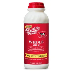 Prairie Farms Whole Milk UHT - 16 fl oz