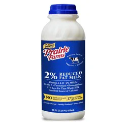 Prairie Farms 2% Milk UHT - 16 fl oz
