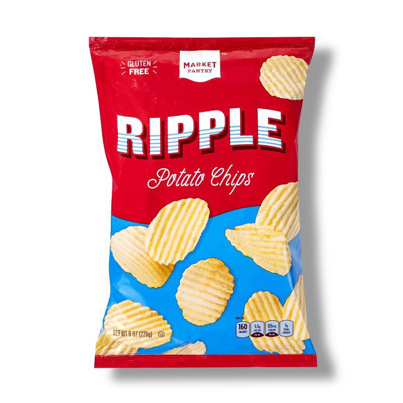 Ripple Potato Chips - 8oz - Market Pantry™ 8 oz | Shipt