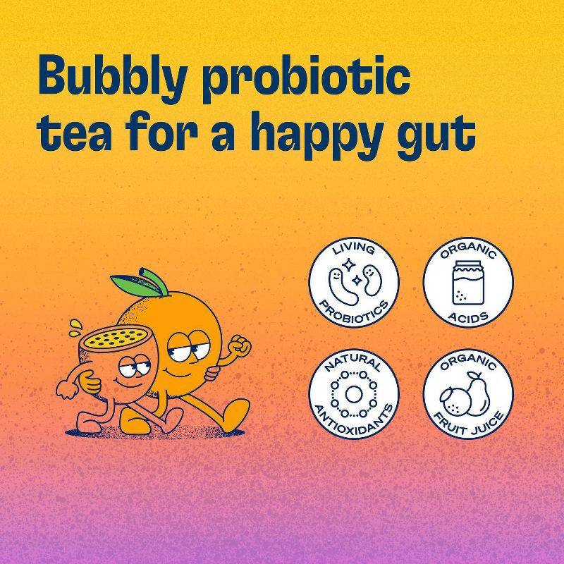 slide 3 of 9, Health-Ade Passion Fruit Tangerine Kombucha - 16 fl oz, 16 fl oz