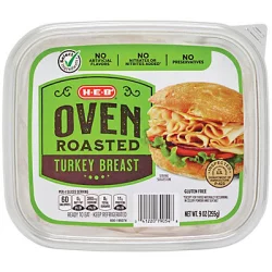 H-E-B Turkey Breast Oven Roasted Shaved