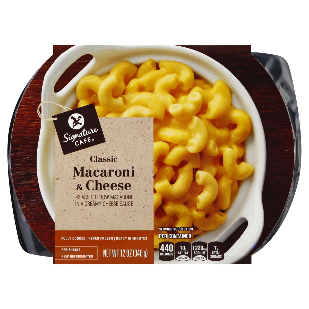 slide 1 of 4, Signature Cafe Macaroni And Cheese, 12 oz