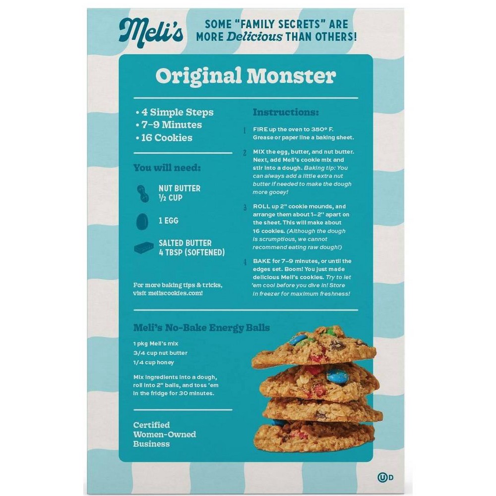 slide 4 of 5, Meli's Monster Cookies Original Gluten Free Mix, 16 oz