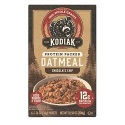 Kodiak Cakes Kodiak Protein-Packed Instant Oatmeal Chocolate Chip - 6ct