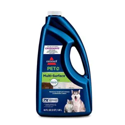 BISSELL 64oz. CrossWave & SpinWave Multi-Surface Pet Floor Cleaning Formula - 22951: Liquid Cleaner for Rugs & Floors