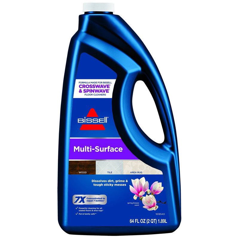 slide 1 of 2, BISSELL 64 oz. CrossWave & SpinWave Multi-Surface Floor Cleaning Formula – 17891, 64 oz