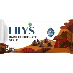 Lily's Sweets Lily's Dark Chocolate Style No Sugar Added Baking Chips - 9oz