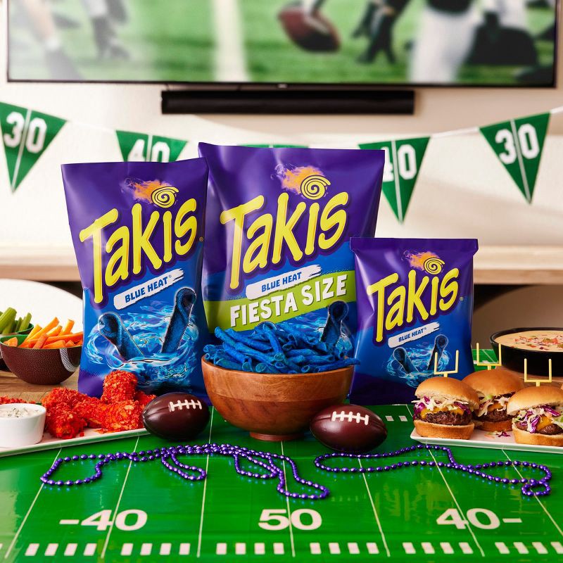 slide 4 of 8, Takis Rolled Blue Heat Tortilla Chips - 9.9oz, 9.9 oz