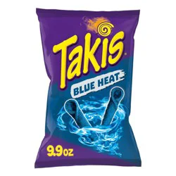 Takis Rolled Blue Heat Tortilla Chips - 9.9oz