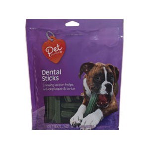 slide 1 of 1, PET CENTRAL- CVS Pc Dental Stick Dog Treat, 14.1 oz