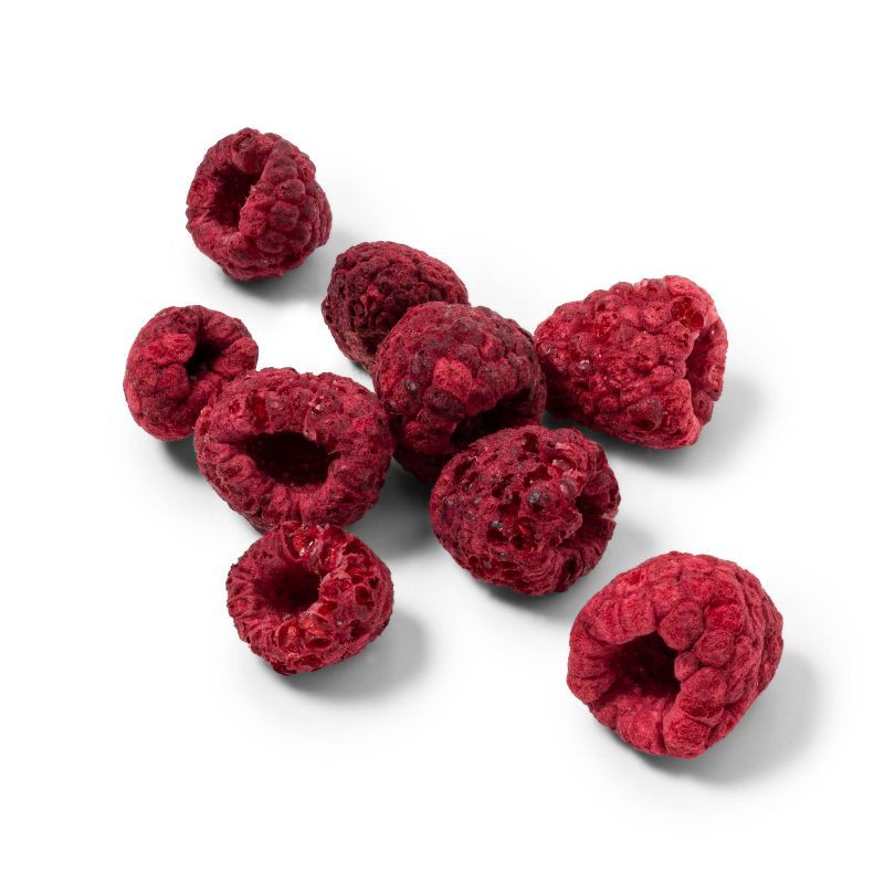 slide 2 of 3, Freeze Dried Raspberries - 1.25oz - Good & Gather™, 1.25 oz