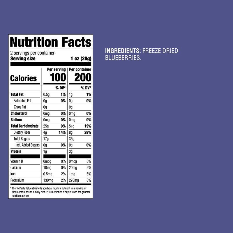slide 4 of 4, Freeze Dried Blueberries - 2oz - Good & Gather™, 2 oz
