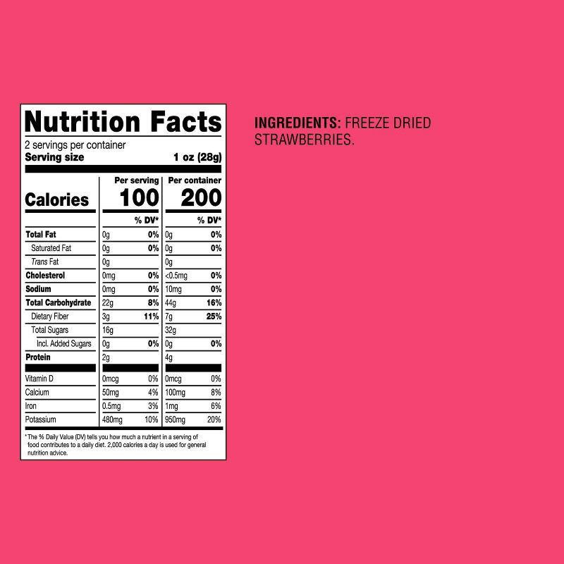 slide 4 of 4, Freeze Dried Strawberry Slices - 2oz - Good & Gather™, 2 oz