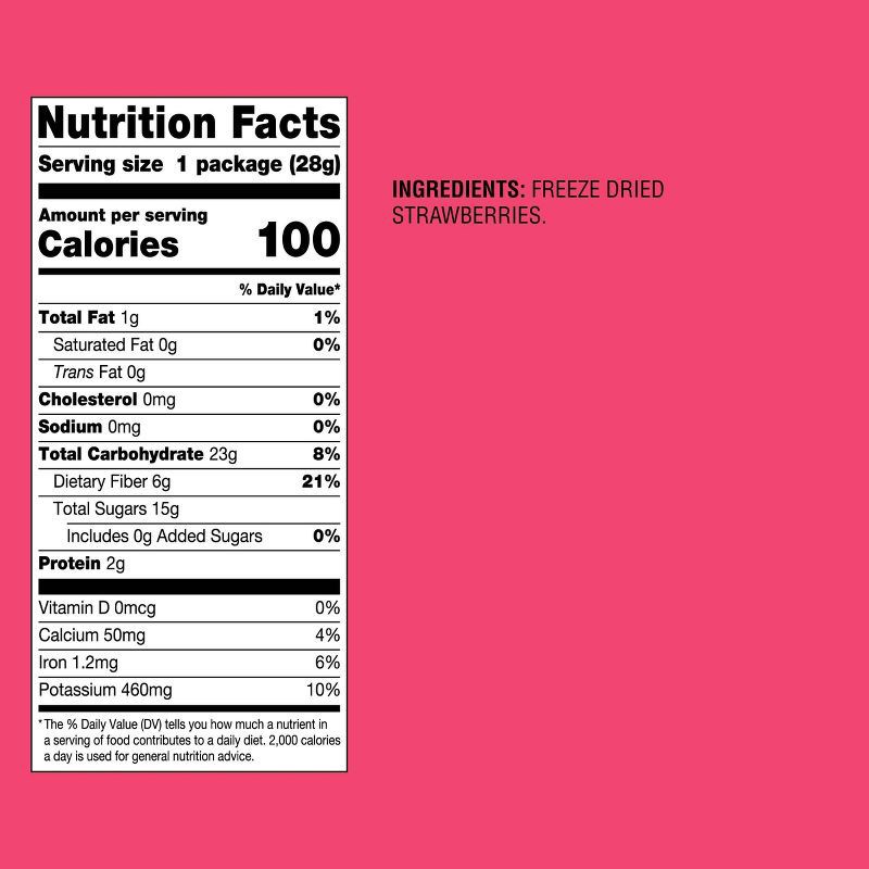 slide 4 of 4, Freeze Dried Strawberry Slices - 1oz - Good & Gather™, 1 oz